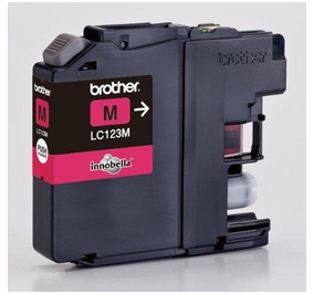 Brother Cartuccia inkjet blister LC-123 magenta LC-123MBP