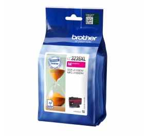 Brother Cartuccia inkjet alta resa magenta LC-3235XLM