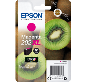 Epson Cartuccia inkjet alta capacit Kiwi Claria Premium 202XL magenta C13T02H34010