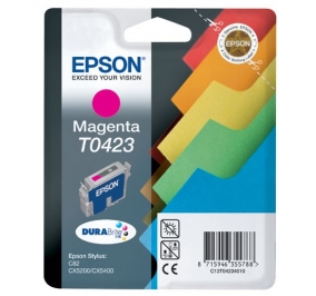 Epson Cartuccia inkjet ink pigmentato blister A-M DuraBrite T0423 magenta C13T04234030