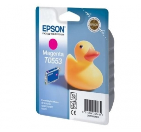 Epson Cartuccia inkjet blister RS+RF Stylus Photo T0553 magenta C13T05534020