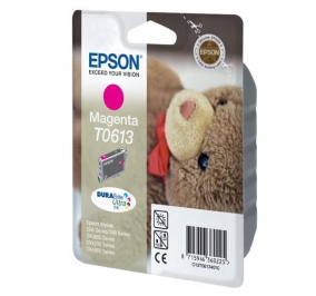 Epson Cartuccia inkjet ink pigmentato Orsetto DuraBrite Ultra T0613/blister RS+RF magenta C13T06134020