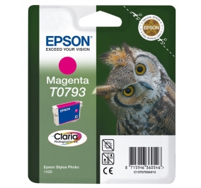Epson Cartuccia inkjet Gufo Claria T0793/blister RS+RF magenta C13T07934020