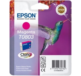 Epson Cartuccia inkjet Colibr Claria T0803/blister A-M magenta C13T08034030
