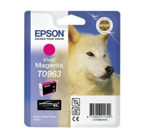 Epson Cartuccia inkjet ink pigmentato blister A-M Ultrachrome K3 T0963 magenta C13T09634030
