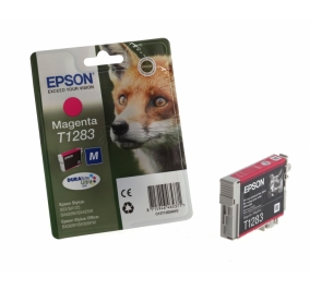 Epson Cartuccia inkjet ink pigmentato Volpe Durab.Ult./blister RS+AM+RF T1283 magenta C13T12834021