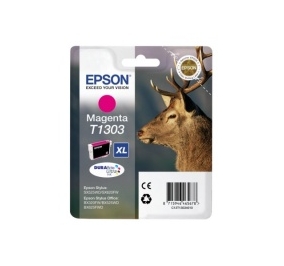 Epson Cartuccia inkjet ink pigmentato Cervo Durab.Ult./blister RS+RF T1303 magenta C13T13034020