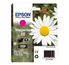 Epson Cartuccia inkjet Margherite Claria Home 18/blister RS+AM+RF magenta C13T18034020
