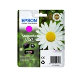 Epson Cartuccia inkjet alta capacit Margherite Claria Home 18XL/blister RS+AM+RF magenta C13T18134020