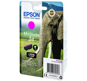 Epson Cartuccia inkjet Elefante Claria Photo HD 24 magenta C13T24234012