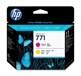 HP Testina di stampa 771 magenta +giallo CE018A