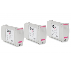 HP Conf. 3 cartucce inkjet 761 magenta CR271A