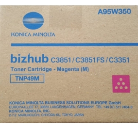 Konica-Minolta Toner TNP49M magenta A95W350