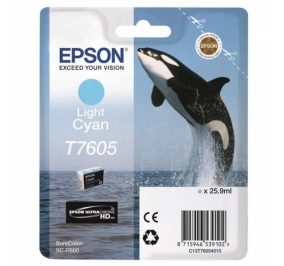 Epson Cartuccia inkjet T7605 ciano chiaro C13T76054010
