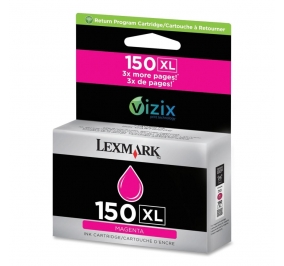 Lexmark Cartuccia inkjet alta resa return program 150XL magenta 14N1616E