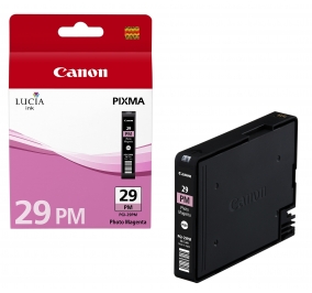 Canon Serbatoio inchiostro ink pigmentato Chromalife 100 PGI-29 PM magenta foto 4877B001