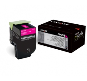 Lexmark Toner 800S3 magenta 80C0S30
