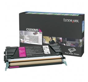 Lexmark Toner return program magenta C5200MS