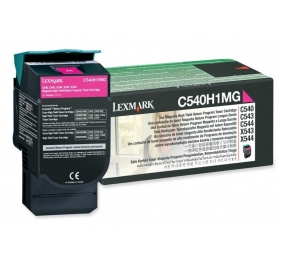 Lexmark Toner return program magenta C540H1MG