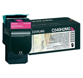 Lexmark Toner alta resa magenta C540H2MG