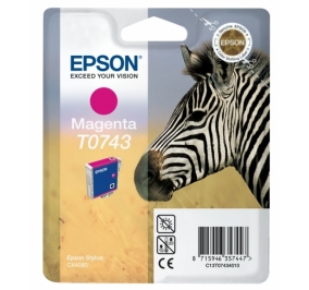 Epson Cartuccia inkjet T0743 magenta C13T074340
