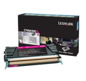 Lexmark Toner return program C746, C748 magenta C746A1MG