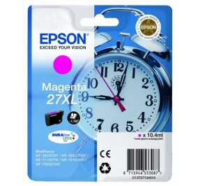 Epson Cartuccia inkjet alta capacit Sveglia DuraBrite Ultra Ink 27XL/blister RF+AM magenta C13T27134020