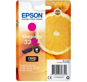 Epson Cartuccia inkjet alta capacit Arance Claria Premium T33XL magenta C13T33634012