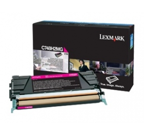 Lexmark Toner alta resa C748 magenta C748H2MG