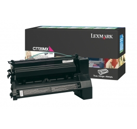 Lexmark Toner altissima resa return program magenta C7720MX