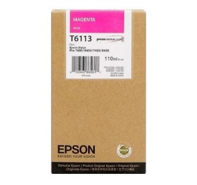 Epson Cartuccia inkjet ink pigmentato Ultrachrome T6113 magenta C13T611300