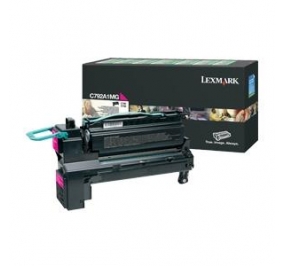 Lexmark Toner return program magenta C792A1MG