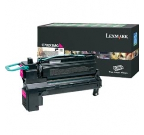 Lexmark Toner altissima resa return program C792 magenta C792X1MG