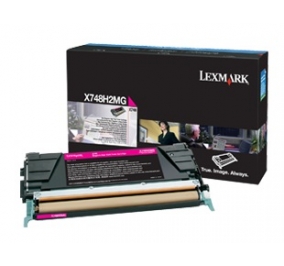 Lexmark Toner alta resa X748 magenta X748H2MG