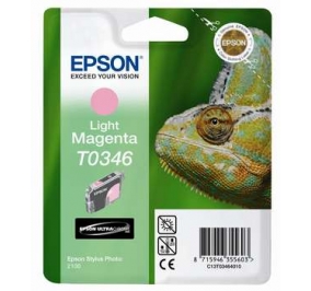 Epson Cartuccia inkjet ink pigmentato blister RS T0346 magenta chiaro C13T03464010