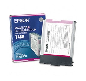 Epson Cartuccia inkjet ink pigmentato ColorFast T488 magenta chiaro C13T488011