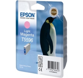 Epson Cartuccia inkjet blister RS Stylus Photo T5596 magenta chiaro C13T55964010