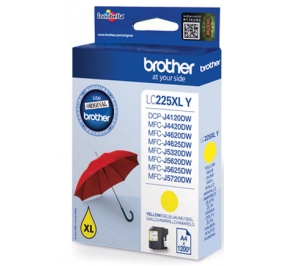 Brother Cartuccia inkjet alta resa LC-225 giallo LC-225XLY