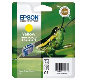 Epson Cartuccia inkjet blister RS+RF Stylus Photo T0334 giallo C13T03344020