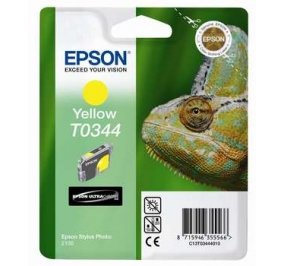 Epson Cartuccia inkjet ink pigmentato blister RS+RF T0344 giallo C13T03444020