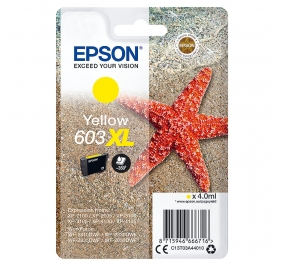 Epson Cartuccia inkjet alta resa Stella marina 603XL giallo C13T03A44010