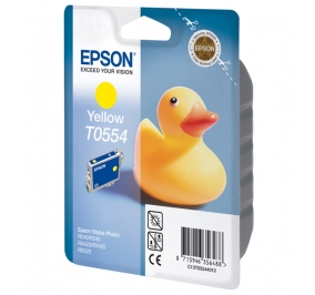 Epson Cartuccia inkjet blister RS+RF Stylus Photo T0554 giallo C13T05544020