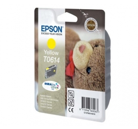 Epson Cartuccia inkjet ink pigmentato Orsetto DuraBrite Ultra T0614/blister A-M giallo C13T06144030