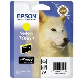 Epson Cartuccia inkjet ink pigmentato blister RS Ultrachrome K3 T0964 giallo C13T09644010