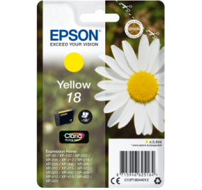 Epson Cartuccia inkjet Margherite Claria Home 18 giallo C13T18044012