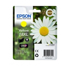 Epson Cartuccia inkjet alta capacit Margherite Claria Home 18XL/blister RS+AM+RF giallo C13T18144020