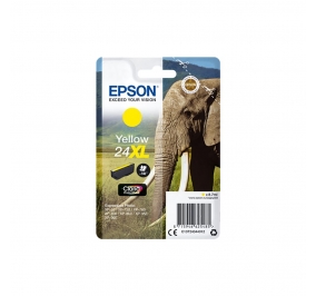 Epson Cartuccia inkjet alta capacit Elefante Claria Photo HD 24XL giallo C13T24344012