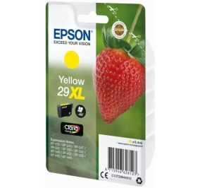 Epson Cartuccia inkjet alta capacit Fragola Claria Home T29XL giallo C13T29944012