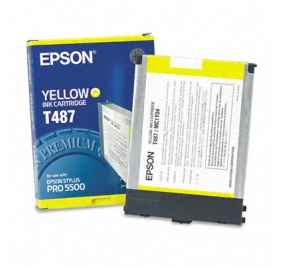 Epson Cartuccia inkjet ink pigmentato ColorFast T487 giallo C13T487011