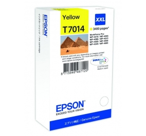 Epson Cartuccia inkjet altissima resa ink pigmentato DuraBrite Ultra XXL T7014 giallo C13T70144010